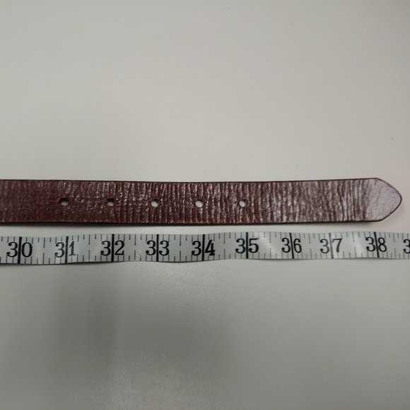 Floral Leather Belt - Picture 6 of 7